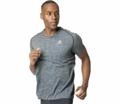 ODLO Essential Seamless Hommes Haut Running | KELLER SPORTS [FR] Grey Melange
