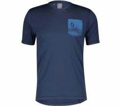 SCOTT Gravel 20 Hommes Maillot Vélo | KELLER SPORTS [FR] Midnight Blue/storm Blue