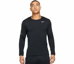 NIKE Dri-FIT Element Hommes T-shirt à Manches Longues | KELLER SPORTS [FR] BLACK/REFLECTIVE SILV