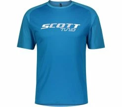 SCOTT Trail Tuned Hommes Maillot Vélo | KELLER SPORTS [FR] Atlantic Blue
