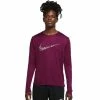NIKE Dri-FIT UV Run Division Miler Hommes T-shirt à Manches Longues | KELLER SPORTS [FR] SANGRIA/REFLECTIVE SILV