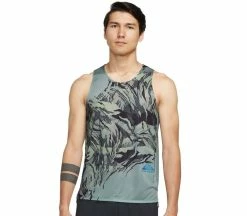NIKE Dri-FIT Trail Rise 365 Hommes Débardeur Running | KELLER SPORTS [FR] DUSTY SAGE/LASER BLUE