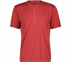 SCOTT Trail Flow Hommes T-shirt | KELLER SPORTS [FR] Tuscan Red