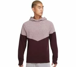 NIKE Therma-FIT Element Run Division Hommes T-shirt à Manches Longues | KELLER SPORTS [FR] BURGUNDY CRUSH/REFLECTIVE SILV