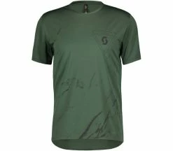 SCOTT Trail Flow Pro Hommes Maillot Vélo | KELLER SPORTS [FR] Smoked Green/black