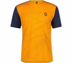 SCOTT Trail Flow Hommes T-shirt | KELLER SPORTS [FR] Copper Orange/midnight Blue