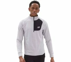 NEW BALANCE Heat Grid Hommes Longsleeve | KELLER SPORTS [FR] ATHLETIC GREY (053)