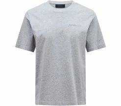 PEAK PERFORMANCE Original Hommes Haut Dextérieur | KELLER SPORTS [FR] Med Grey Melange