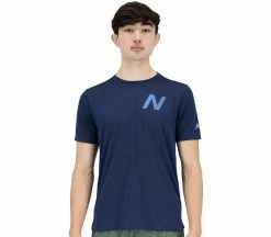 NEW BALANCE Impact Hommes Haut Running | KELLER SPORTS [FR] NAVY MULTI (420)