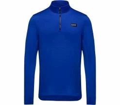 GOREWEAR Everyday Thermo Hommes Longsleeve | KELLER SPORTS [FR] Ultramarine Blue