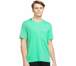 NIKE Dri-FIT Run Division Rise 365 Hommes Haut Running | KELLER SPORTS [FR] GREEN GLOW/REFLECTIVE SILV
