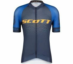SCOTT RC Pro Hommes T-shirt | KELLER SPORTS [FR] Midnight Blue/copper Orange