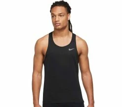 NIKE Dri-FIT Fast Hommes Débardeur Running | KELLER SPORTS [FR] BLACK/REFLECTIVE SILV