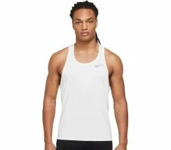 NIKE Dri-FIT Fast Hommes Débardeur Running | KELLER SPORTS [FR] WHITE/REFLECTIVE SILV