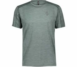 SCOTT Trail Run LT Hommes Haut Running | KELLER SPORTS [FR] Smoked Green