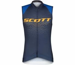 SCOTT RC Pro Hommes T-shirt | KELLER SPORTS [FR] Midnight Blue/copper Orange