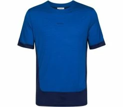 ICEBREAKER ZoneKnit Hommes Haut Dextérieur | KELLER SPORTS [FR] Lazurite Royal Navy