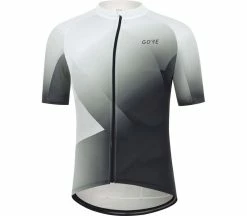 GOREWEAR Fade Hommes Maillot Vélo | KELLER SPORTS [FR] White/black