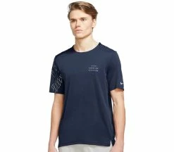 NIKE Dri-FIT Run Division Rise 365 Hommes Haut Running | KELLER SPORTS [FR] MIDNIGHT NAVY/REFLECTIVE SILV